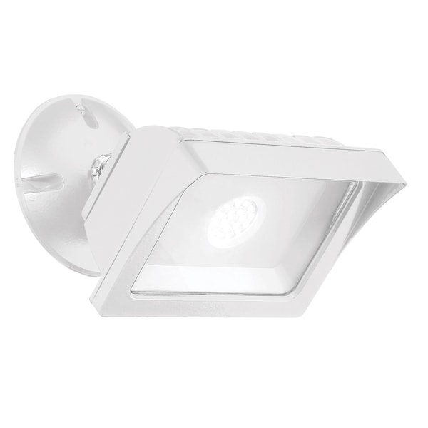 Designers Fountain White Integrated LED Outdoor Line Voltage Security Flood Light with Clear Glass FL2016N40-06 - main